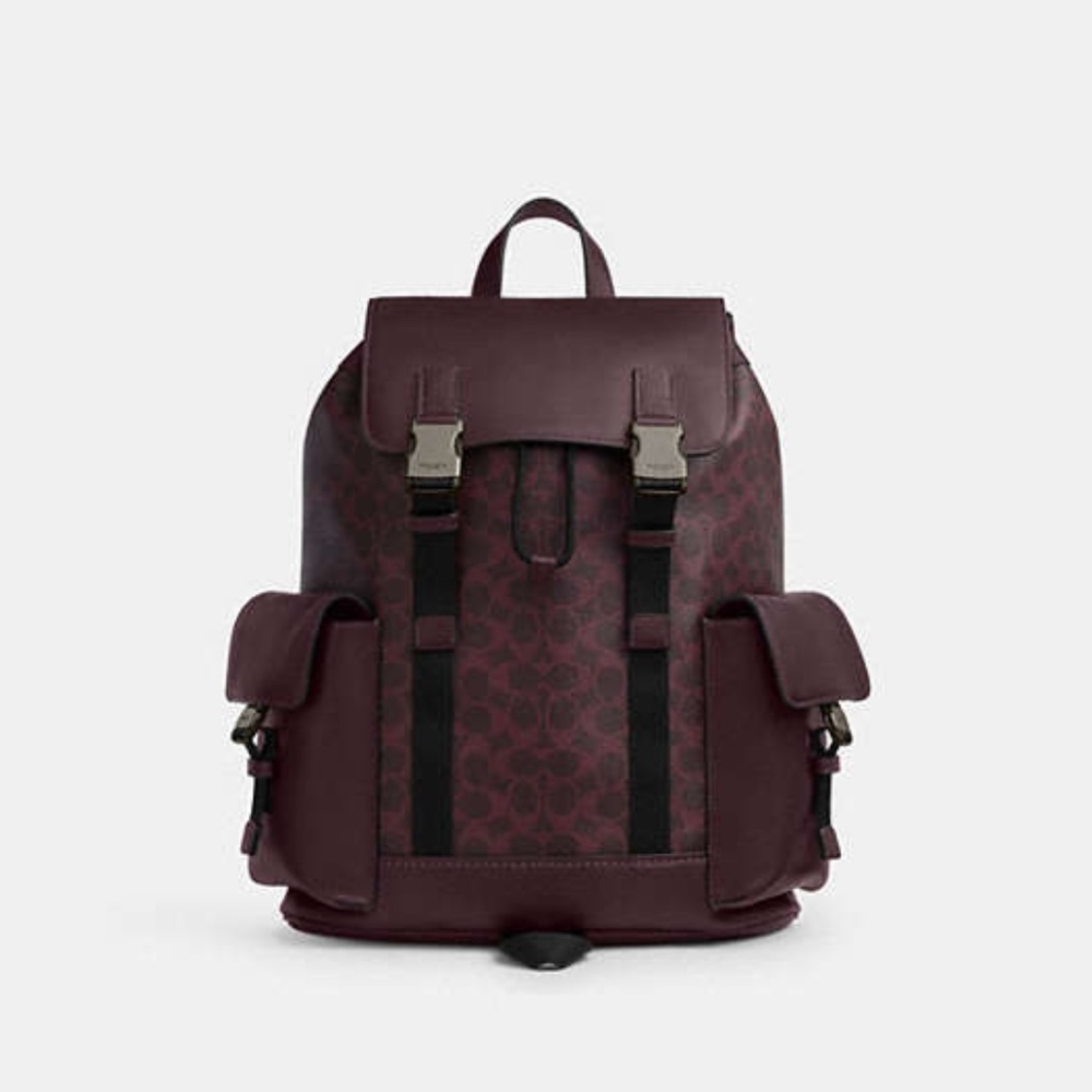 Clark Backpack In Signature Canvas - Picture 1 of 3